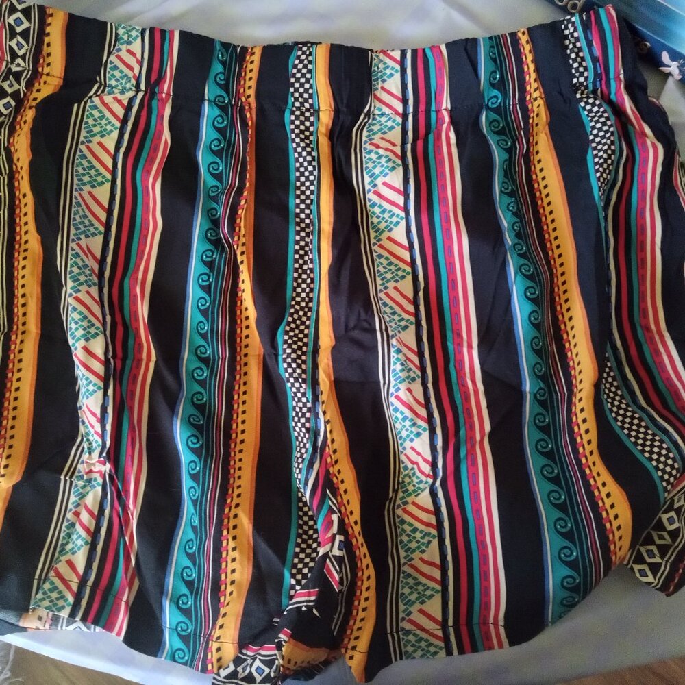Multi colored shorts